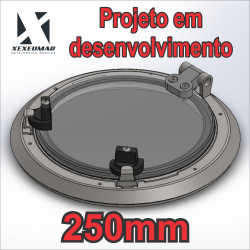 VIGIA REDONDA INOX 250MM - DESENVOLVIMENTO - REF. 111111113